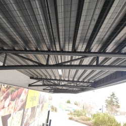 Síť proti holubům 50x50mm barva ČERNÁ - střižená na míru