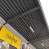 Síť proti holubům 50x50mm barva ČERNÁ - střižená na míru