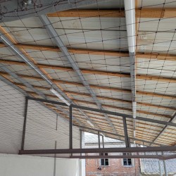 HDPE FR Síť proti holubům 20x10m oko 50x50mm - certifikát Reakce na oheň B